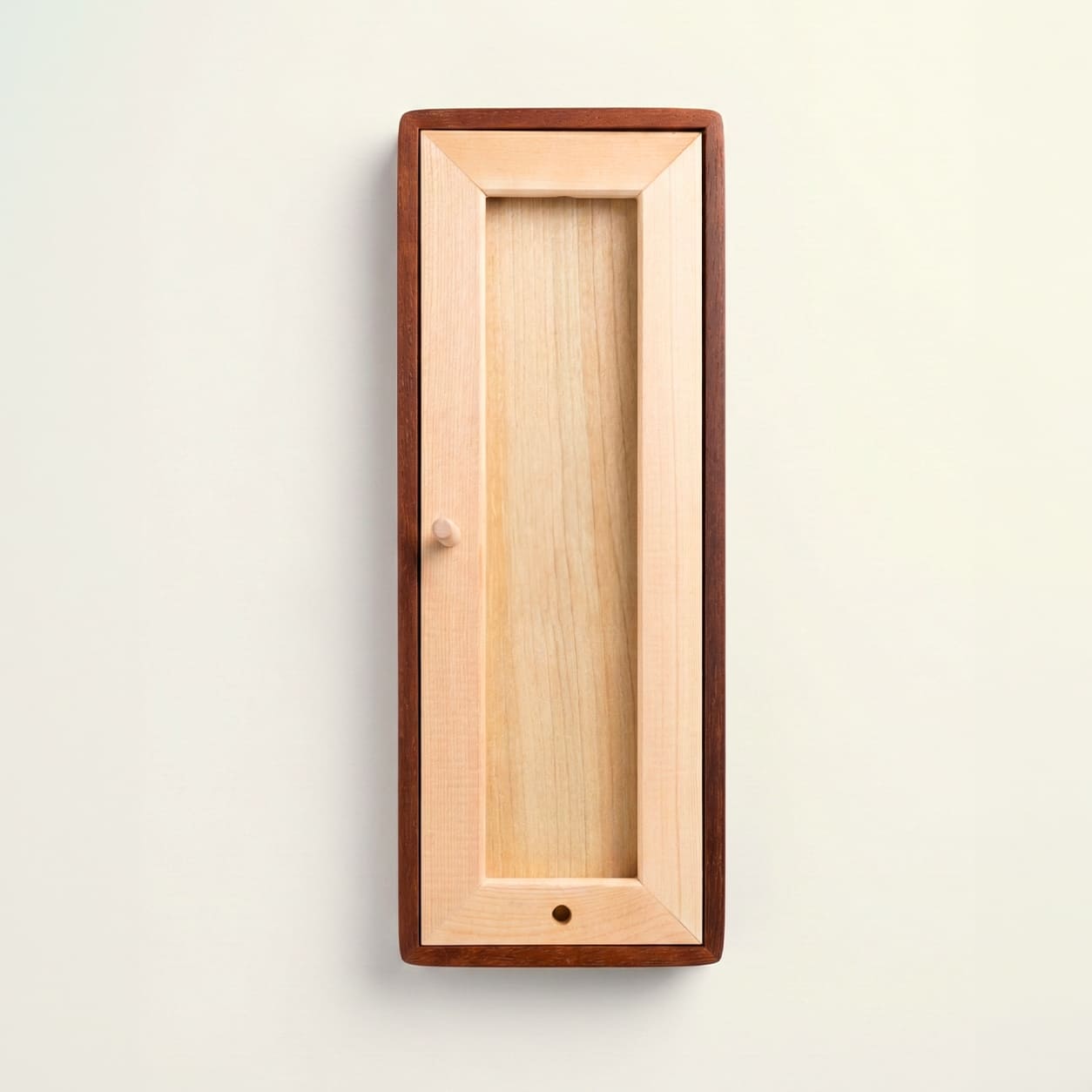 Walnut Photobooth Frame - White Mount