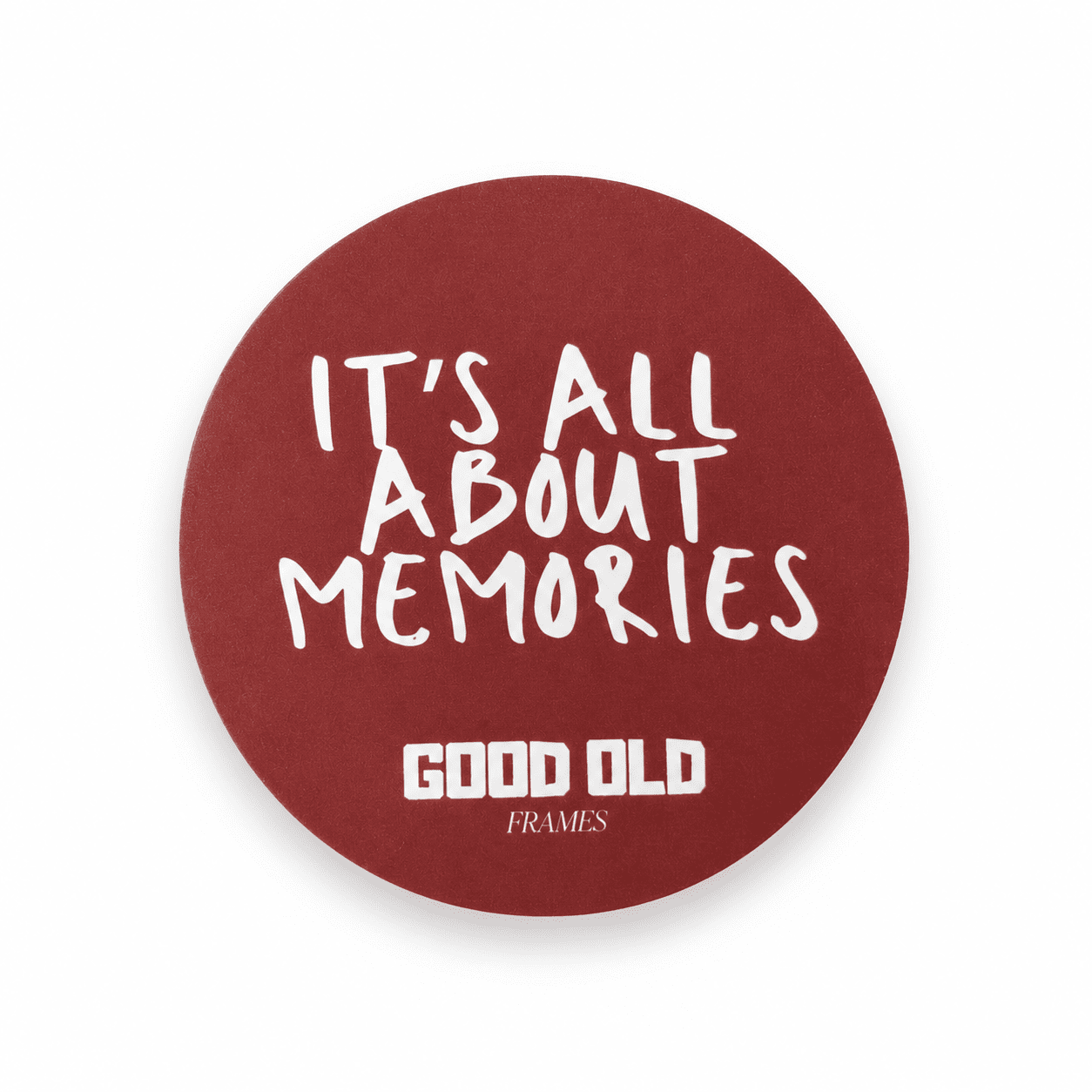 Good Old Frames Sticker