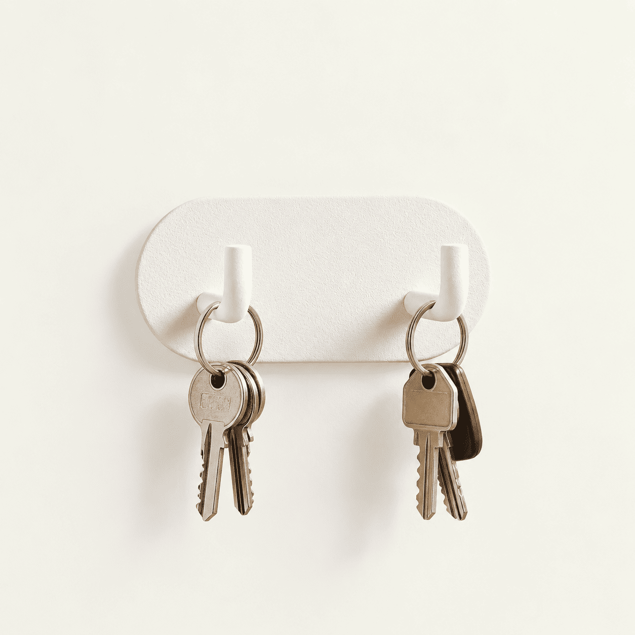 Self-Adhesive Key Hook Add-On